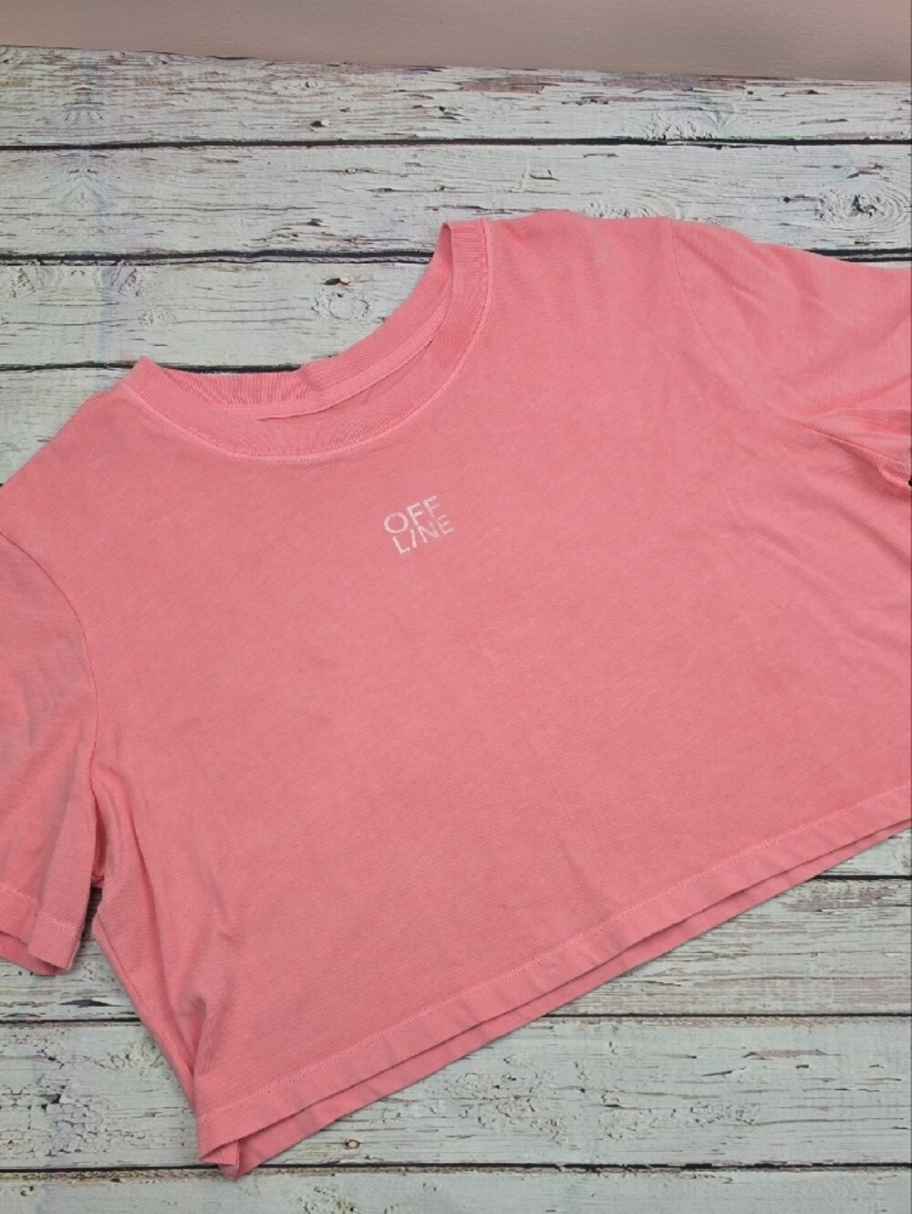 Offline Coral Pink Short Sleeve Tee